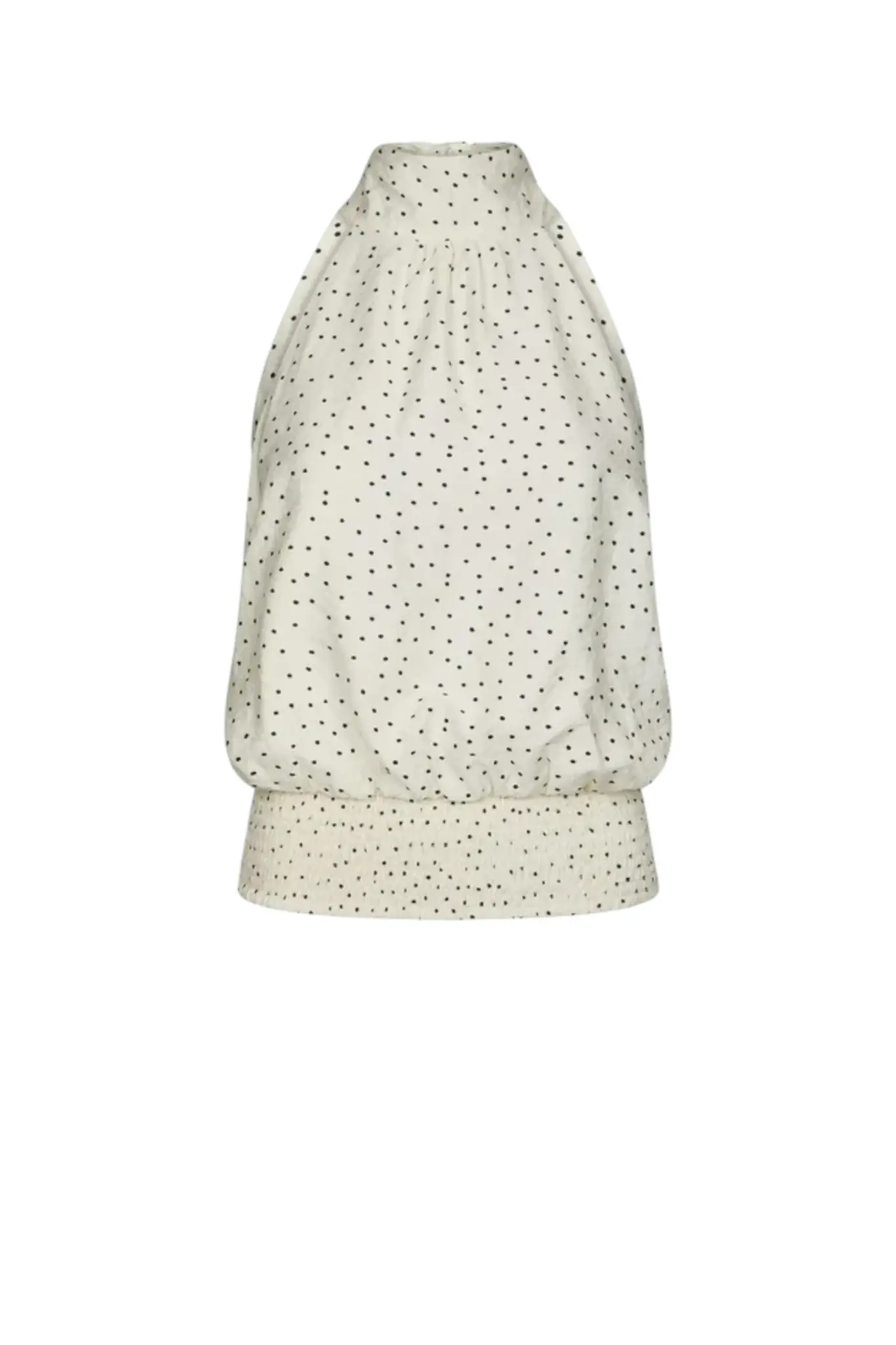 Jos Mini Dot Top - Off White