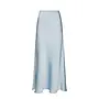 Vicky Heavy Sateen Skirt - Light Blue