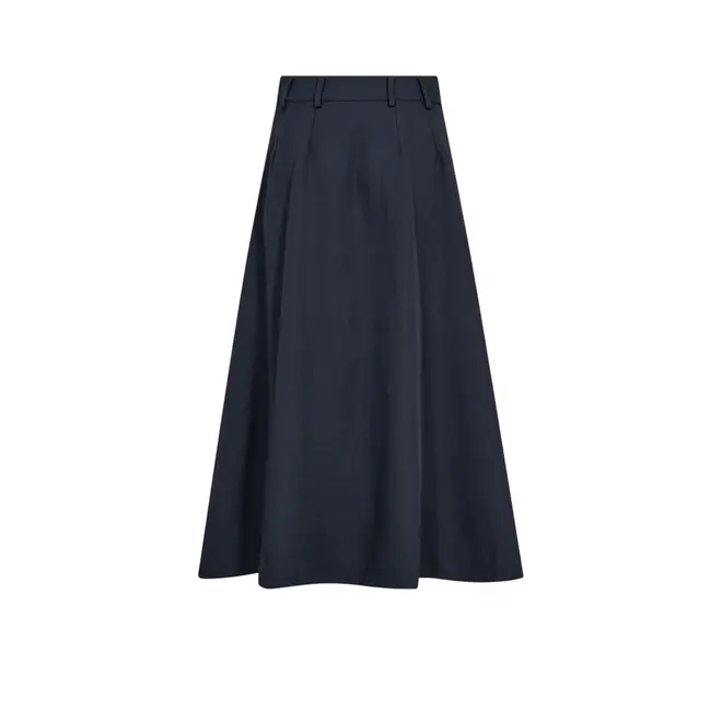 Luna New Pocket Pleat Skirt - Navy