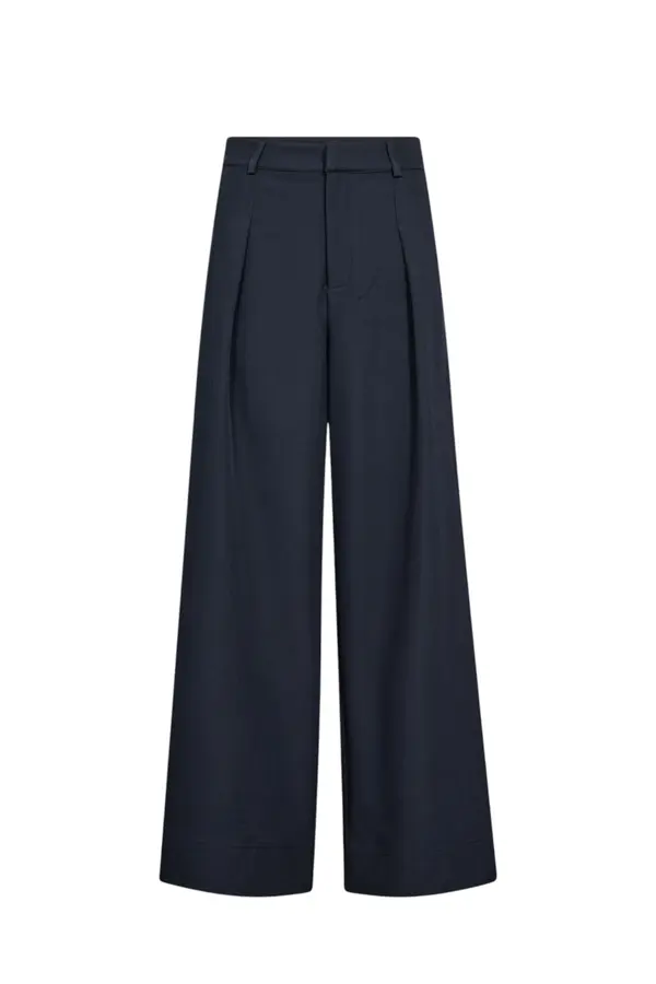 LunaCC Pleat Pant - Navy