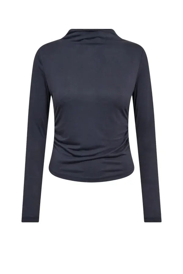 CamillaCC Padded LS Blouse - Dusty Blue