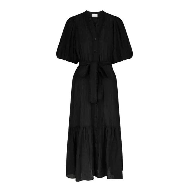 Magarita Crepe Dress - Black