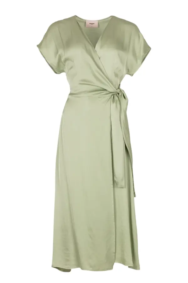 Delana Midi Dress - Sage Green