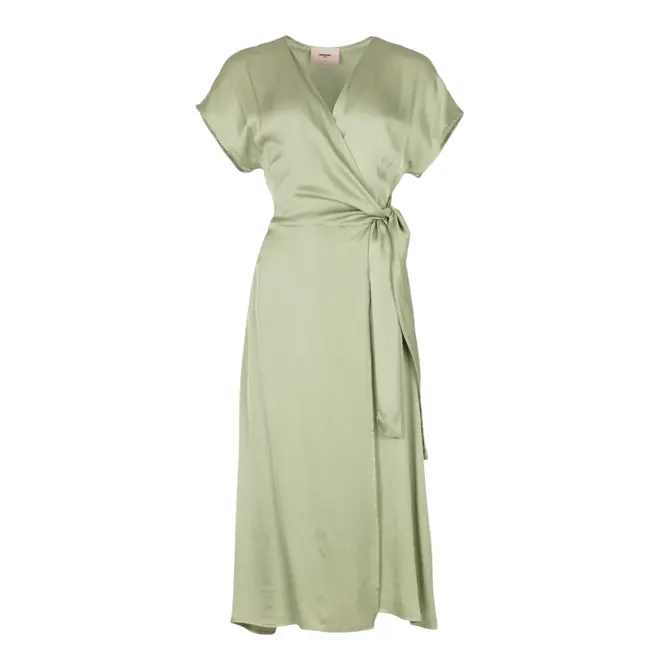 Delana Midi Dress - Sage Green