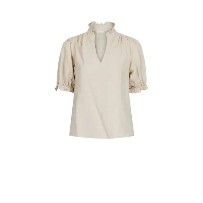 Odesa Linen Blouse - Sand