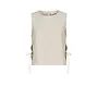 Svetlana Linen Top - Sand