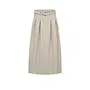 LunaCC Blet Pleat Skirt - Taupe