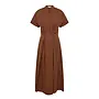 Elara Wrap Dress - Suntan