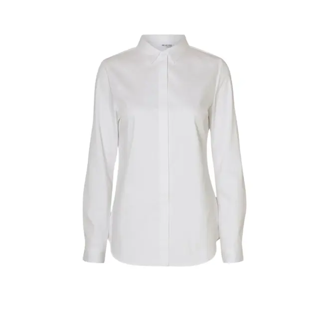 Romie LS Fitted Shirt Noos - Bright White