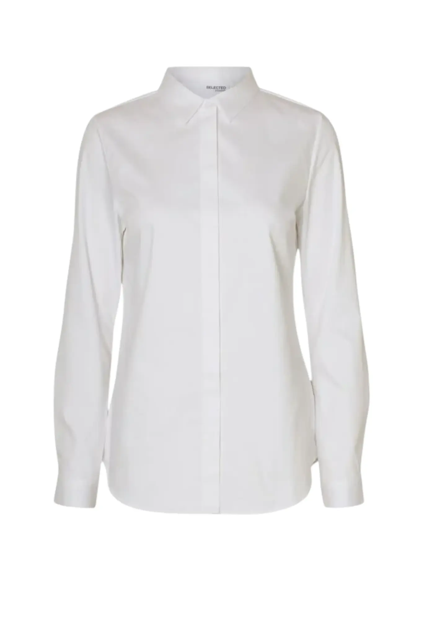 Romie LS Fitted Shirt Noos - Bright White
