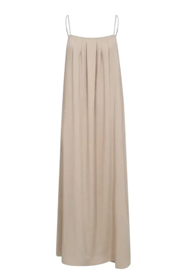 Eva Strap Dress - Walnut