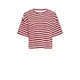 Cessalia Tee Stripe - Lotus Rhubarb