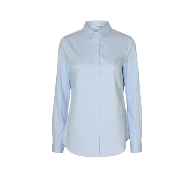 Romie LS Fitted Shirt Noos - Light Blue