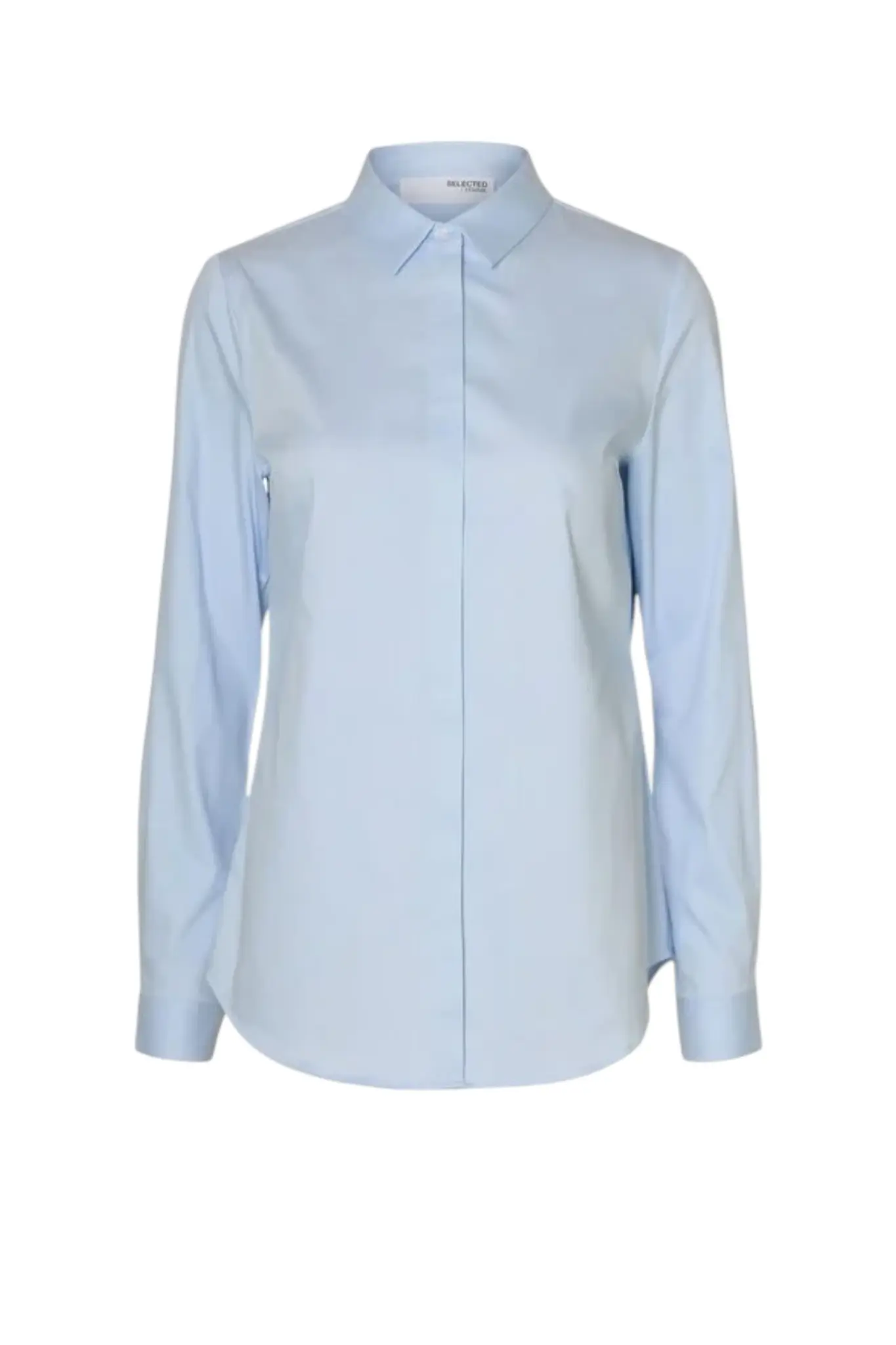 Romie LS Fitted Shirt Noos - Light Blue