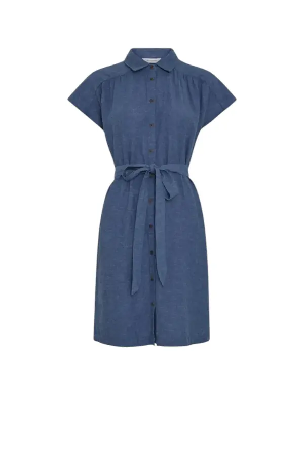 Viana Ginia Shirt Dress - Indigo