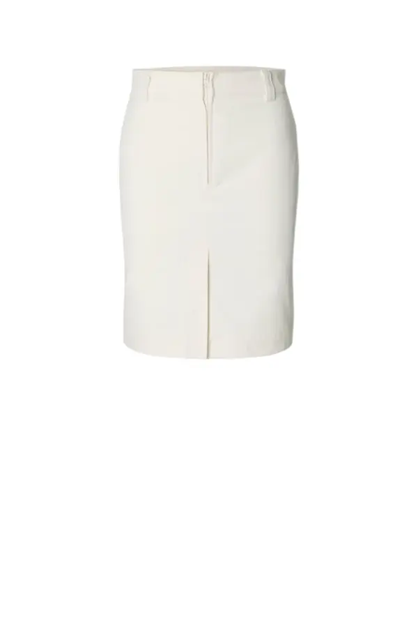 Hotel Amour Midi Skirt - Egret