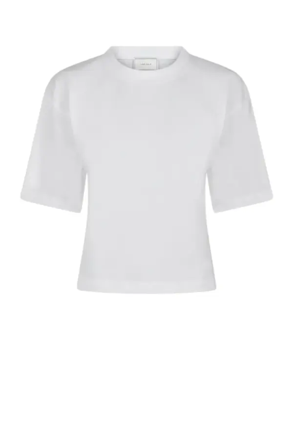 Asha Boxy Tee - White