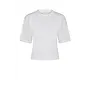 Asha Boxy Tee - White