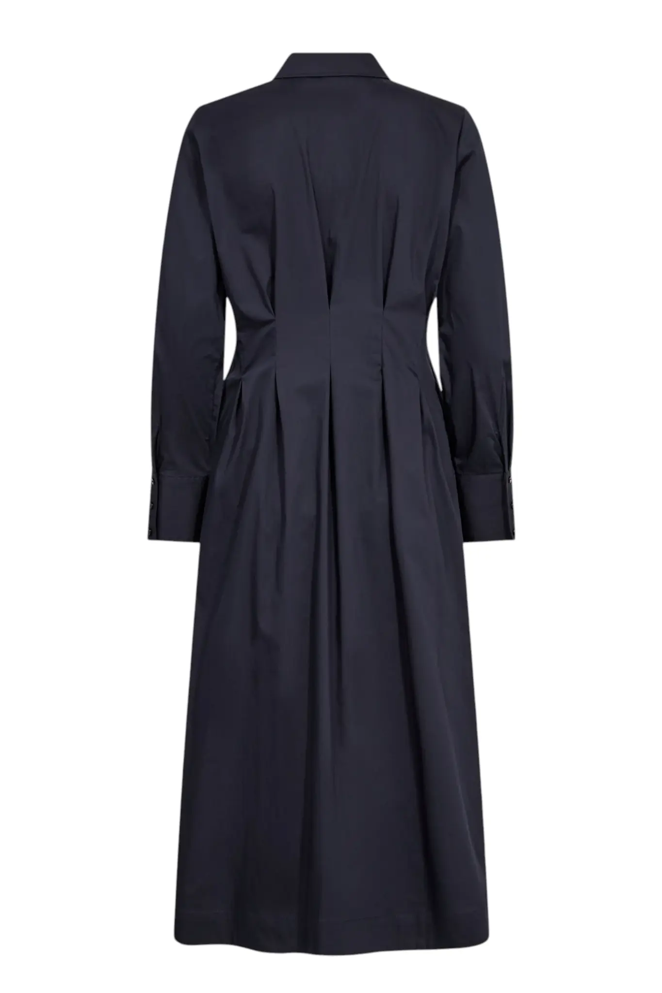 SannaCC Shirt Long Dress - Navy
