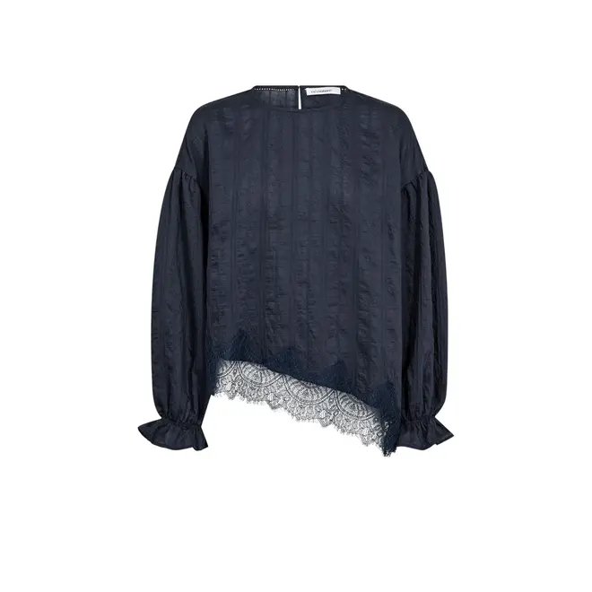 MelliCC Lace Blouse - Navy