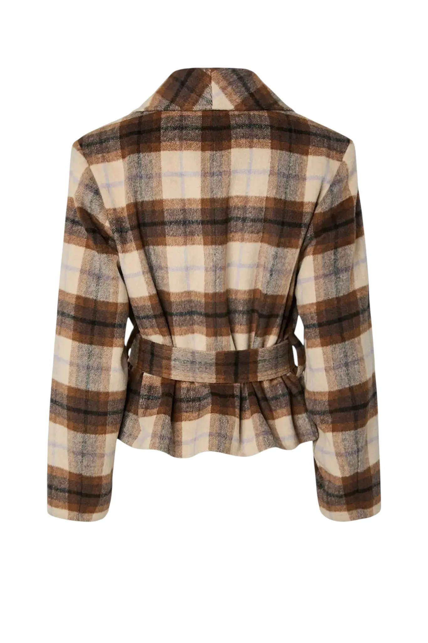 Cody LS Belted Jacket - Brown