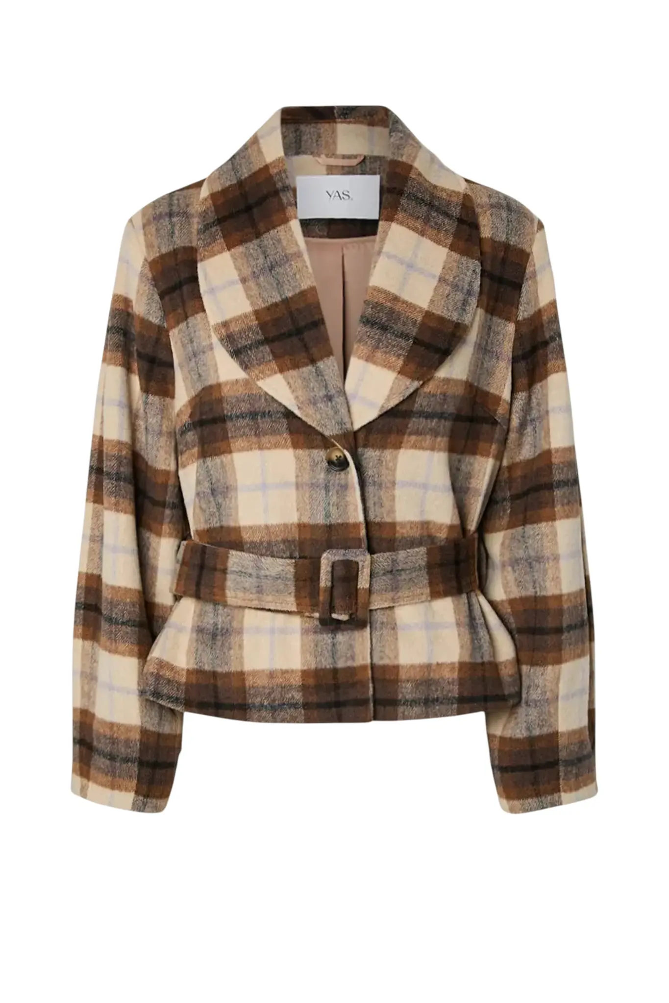 Cody LS Belted Jacket - Brown