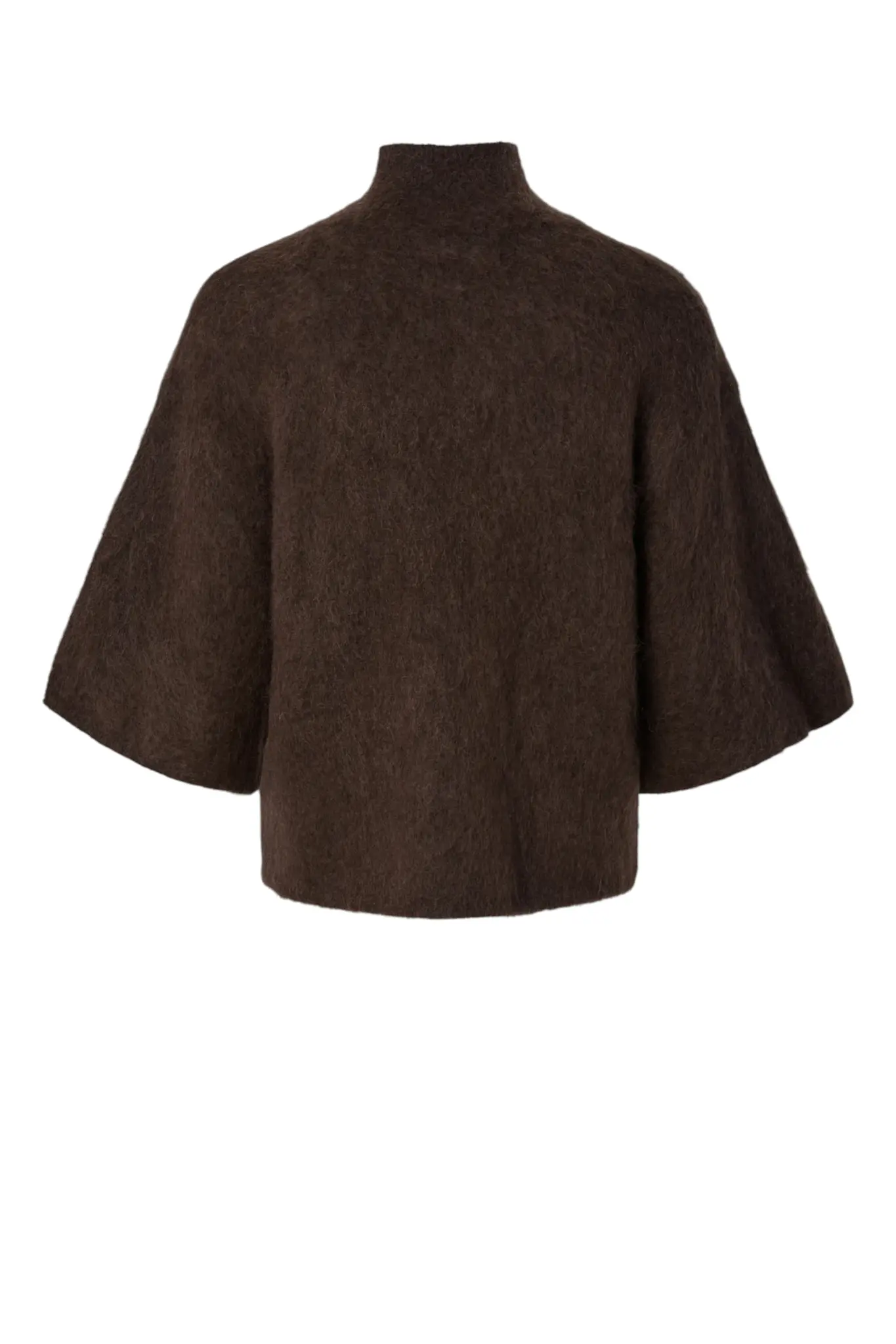 Tilde 2/4 Mohair Blend Knit Pullover - Mole Melange