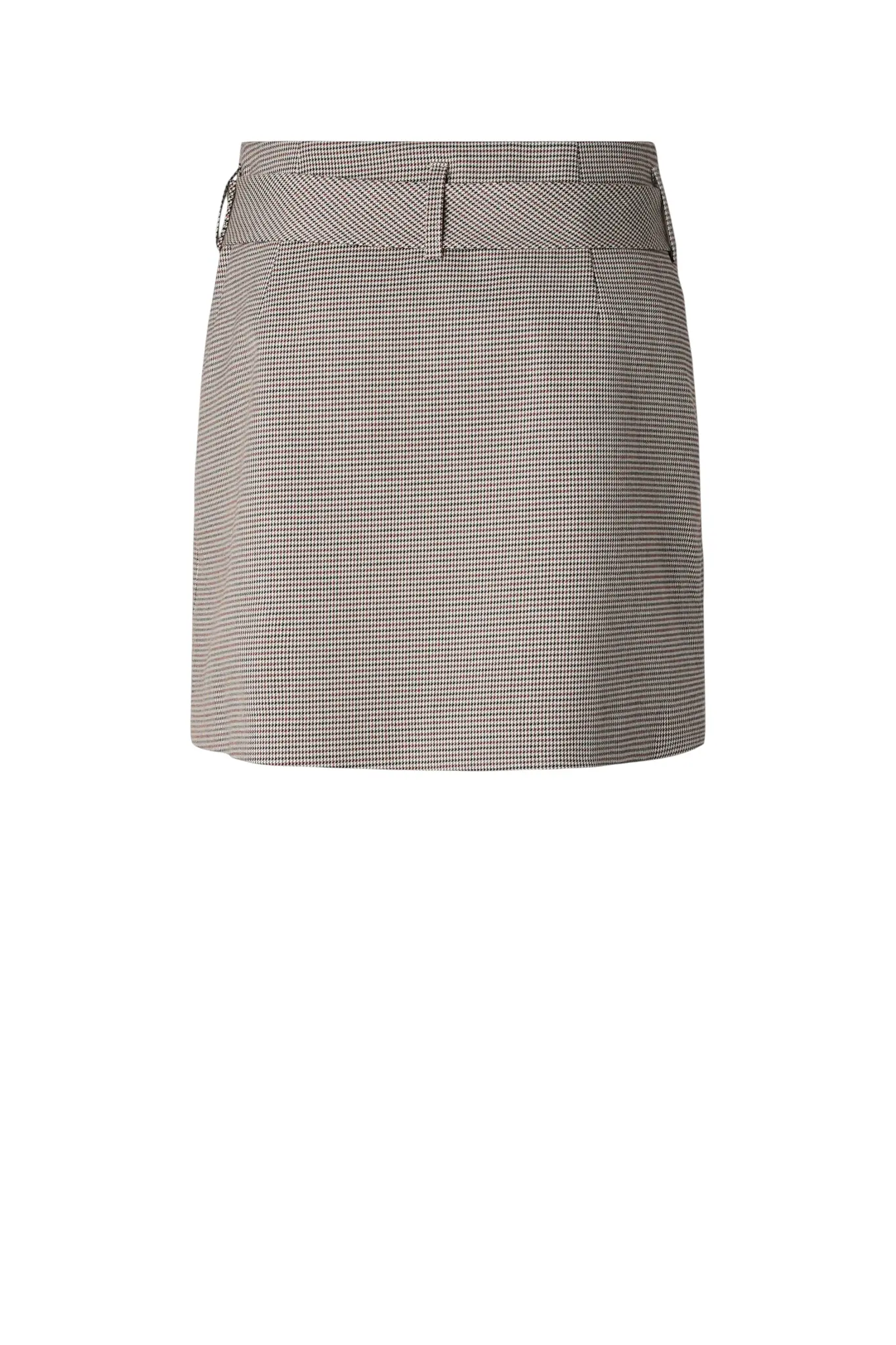 Chekka MW Skirt - Black W Checks