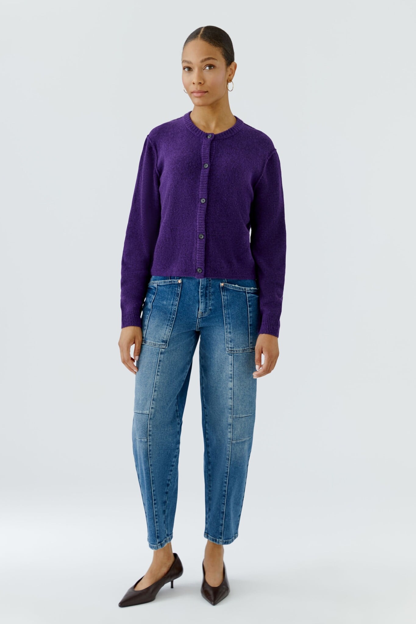 Cardigan - Purple