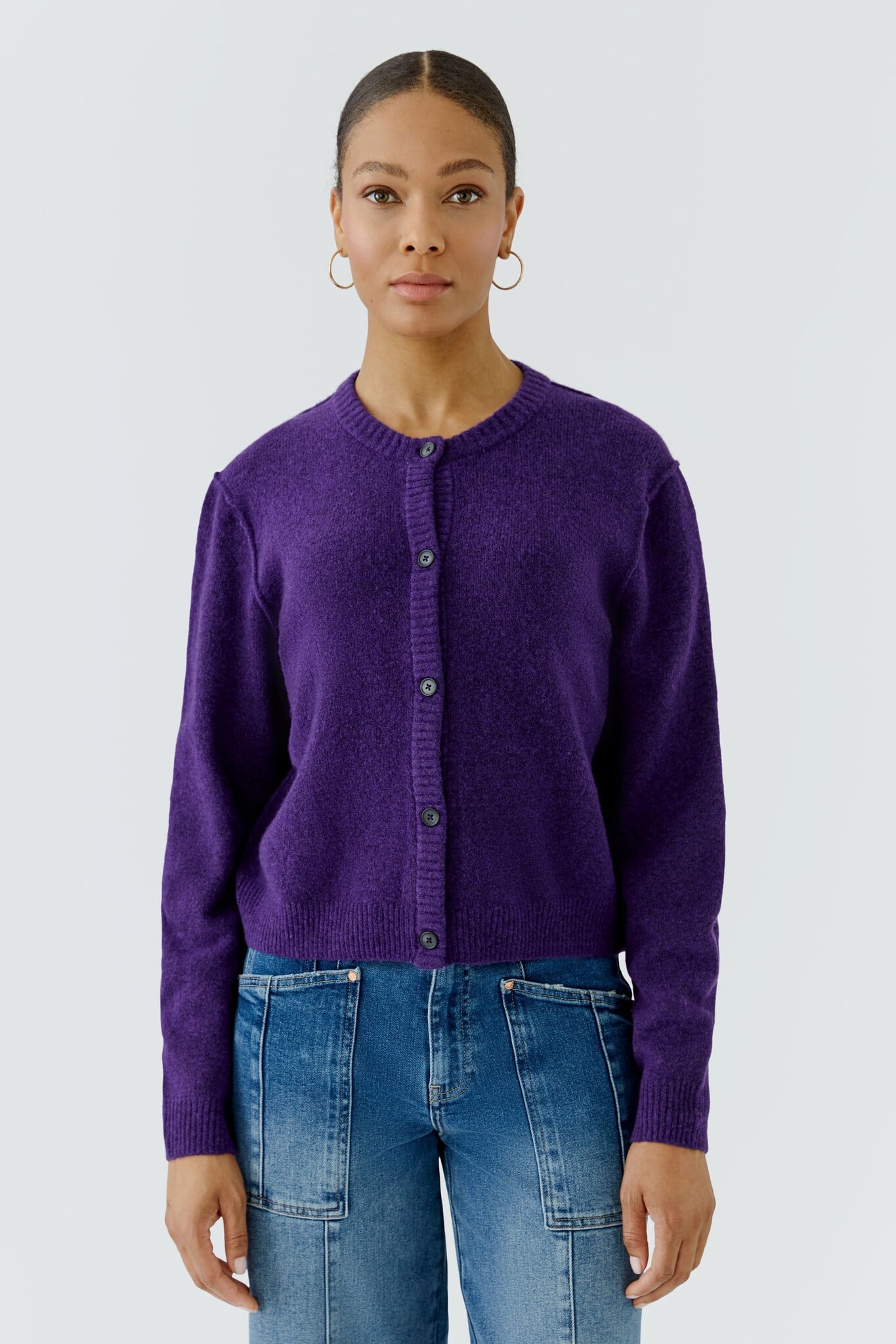 Cardigan - Purple