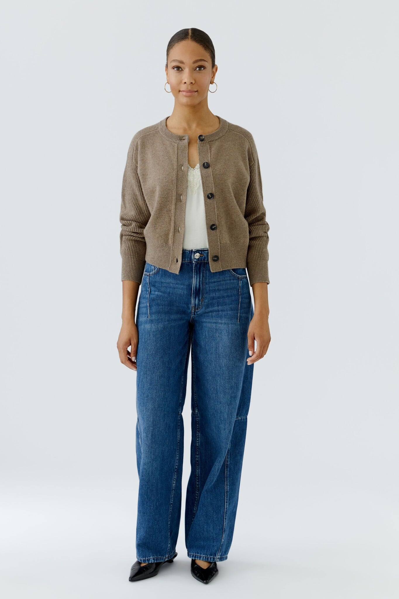 Cardigan - Taupe