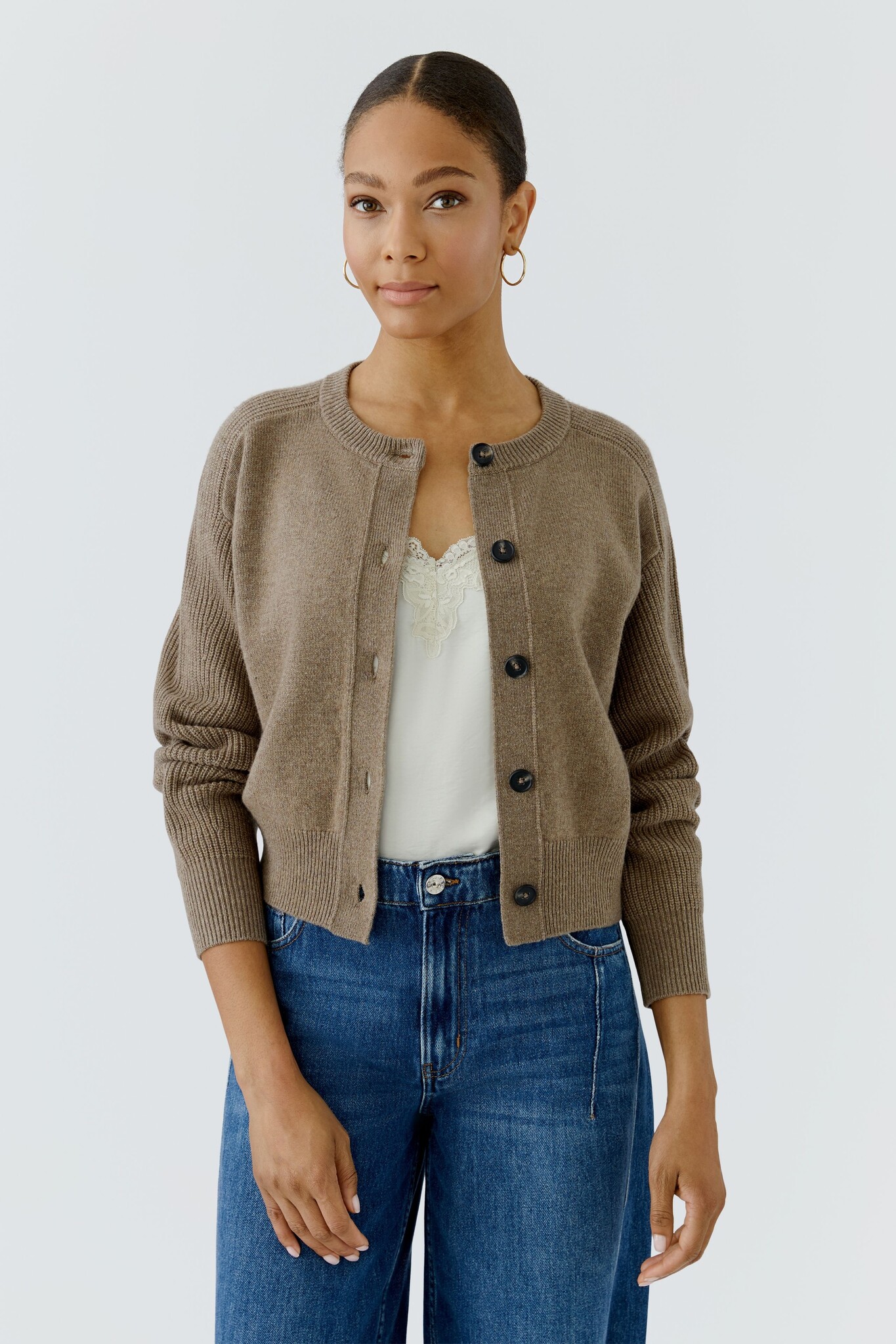 Cardigan - Taupe