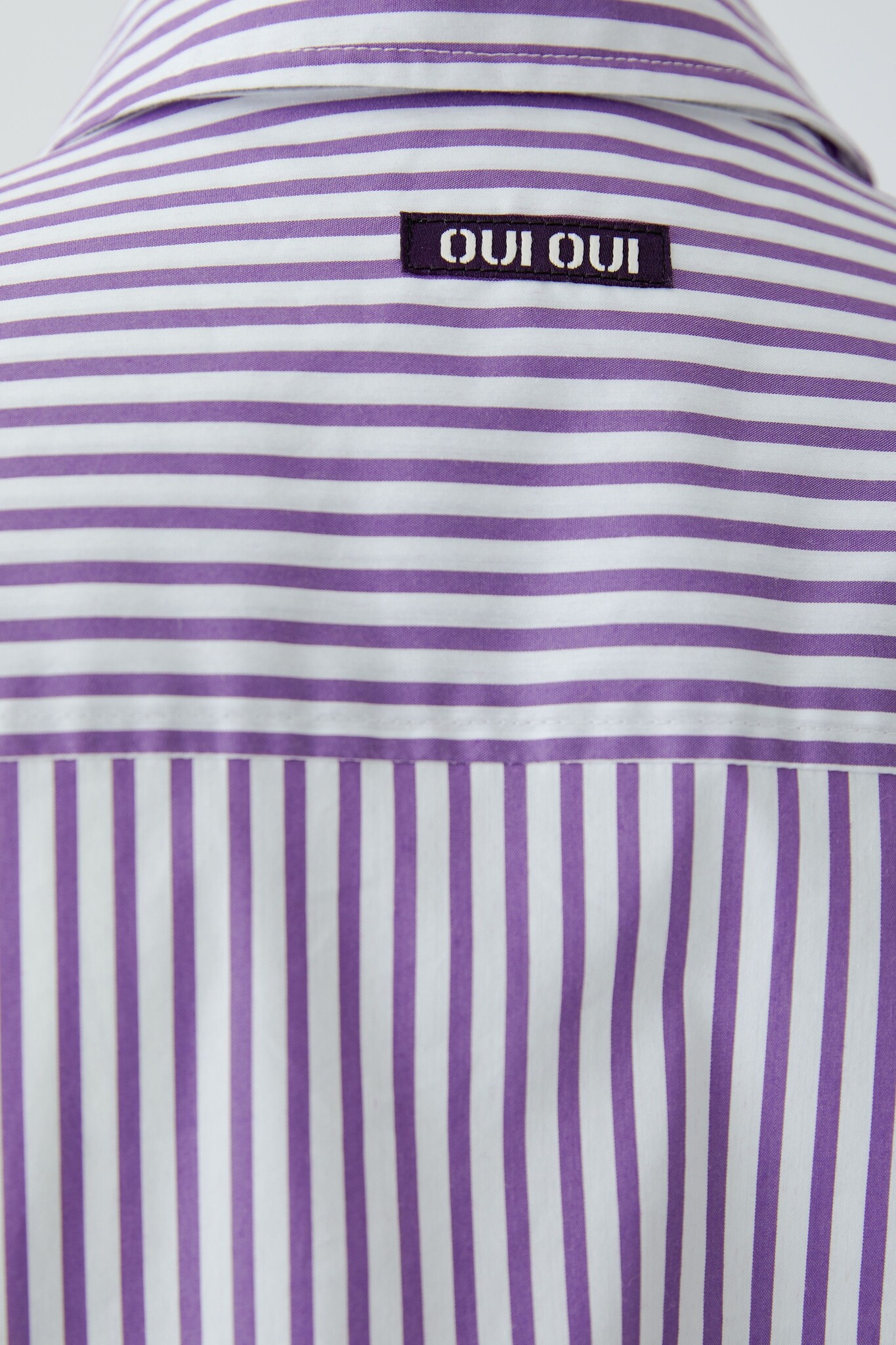 Striped Blouse - Purple