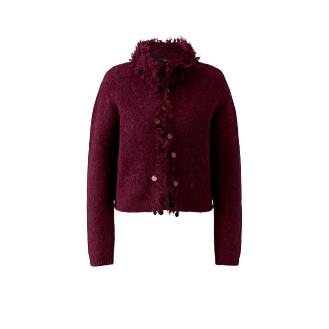 Cardigan - Burgundy