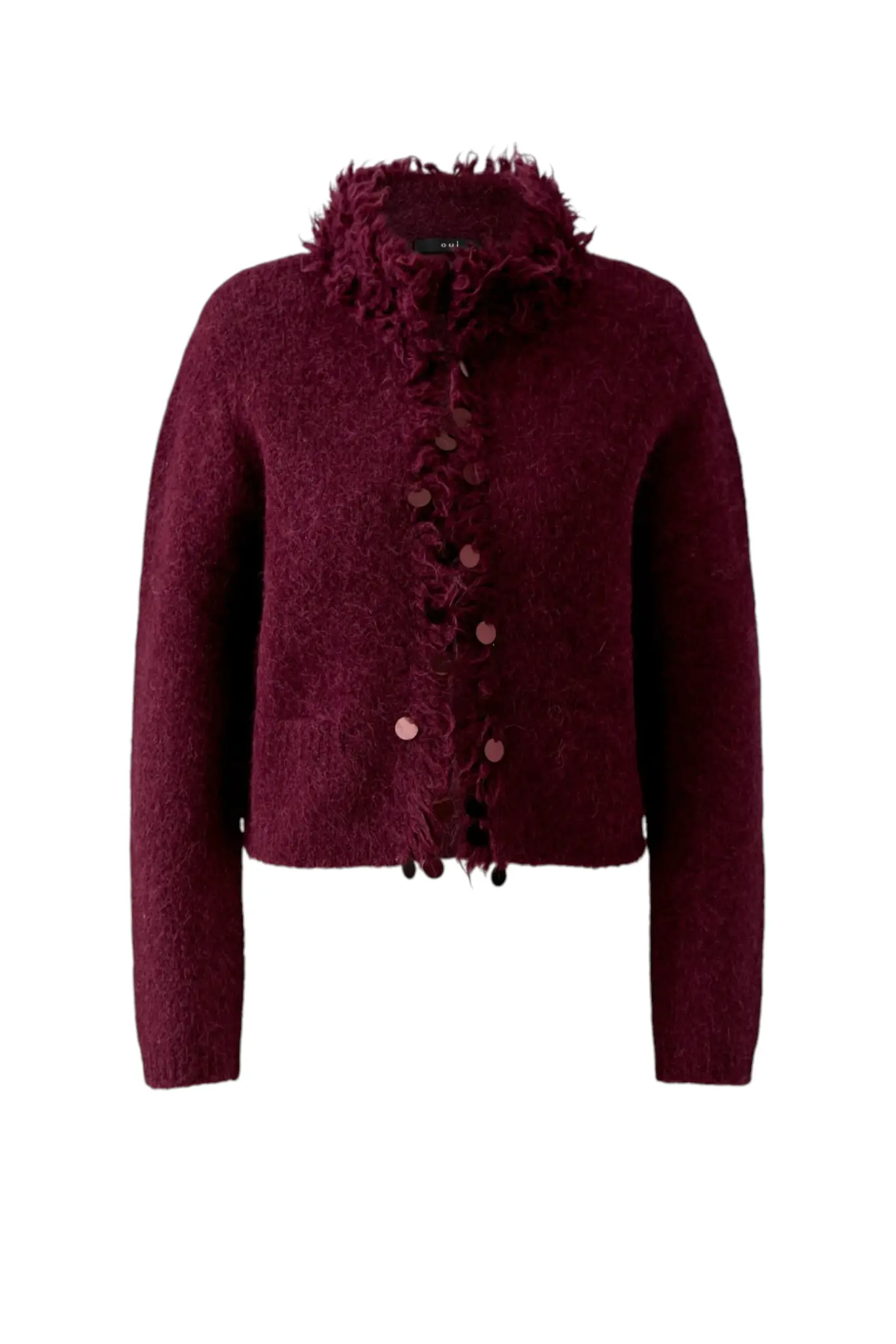 Cardigan - Burgundy