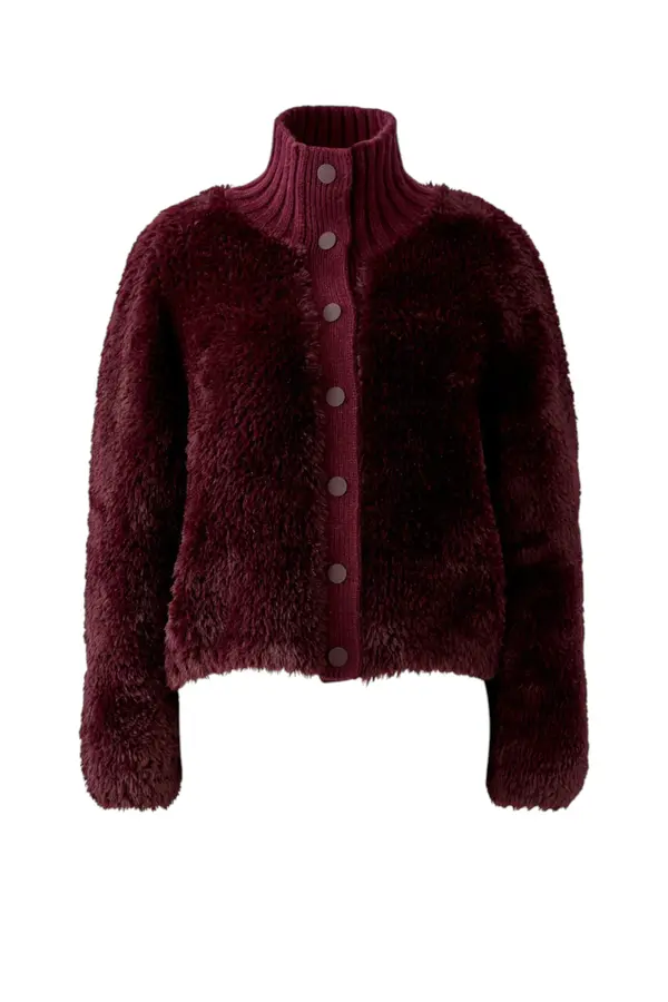 Cardigan - Burgundy