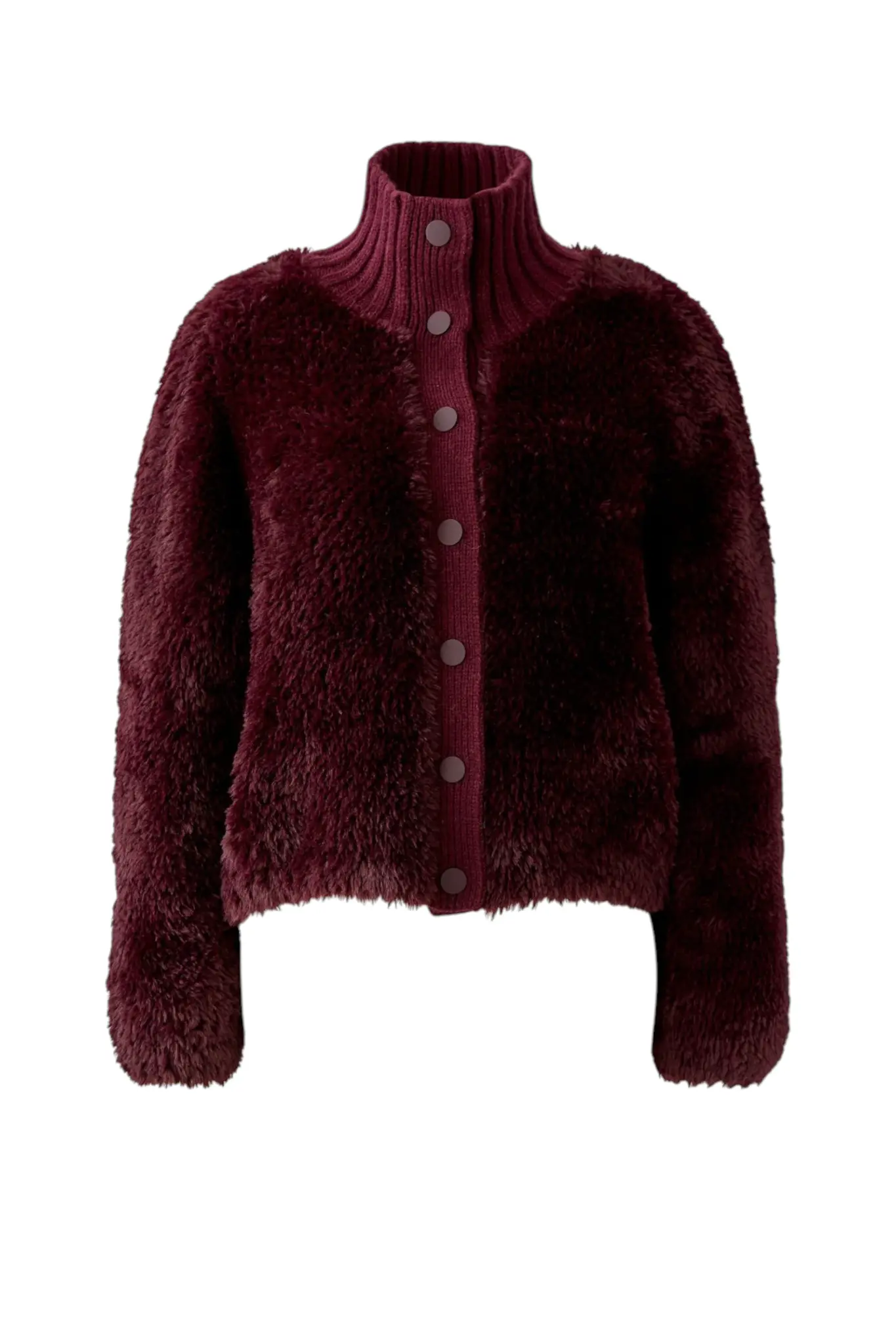 Cardigan - Burgundy