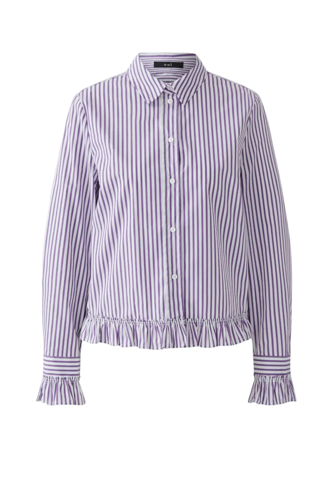 Striped Blouse - Purple
