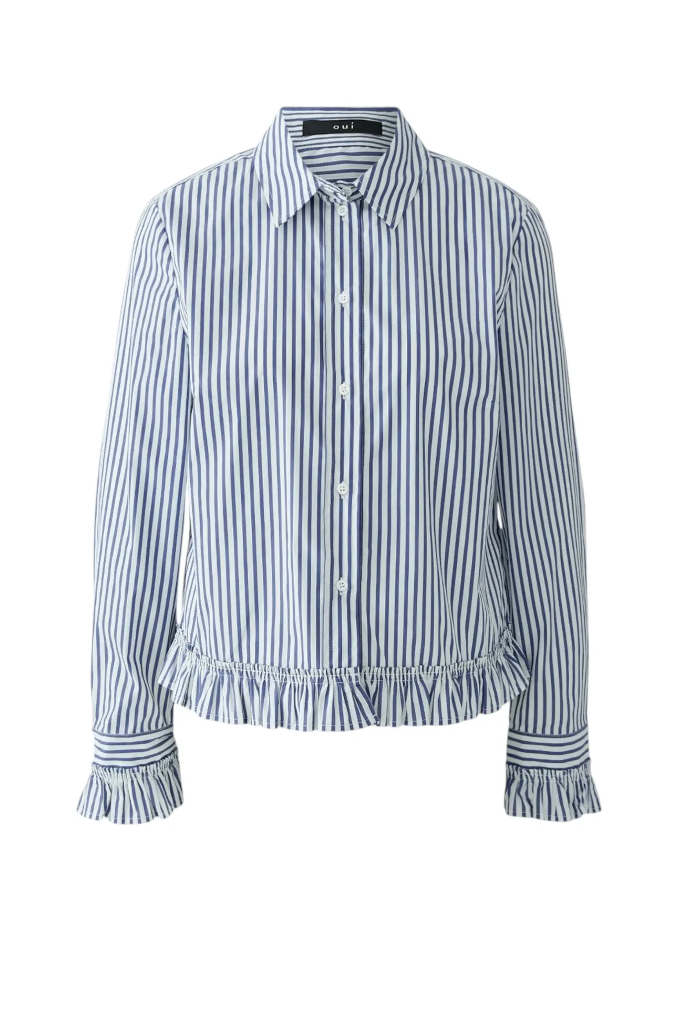 Striped Blouse - Navy
