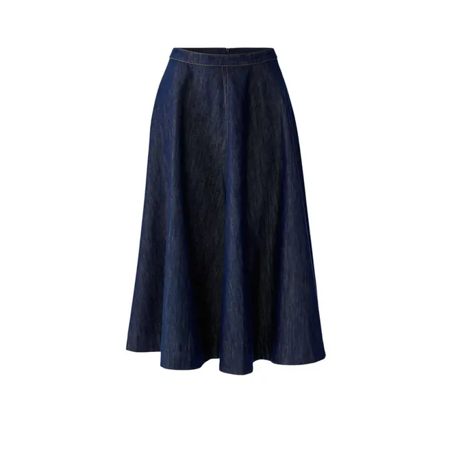 Midi Skirt - Denim Blue