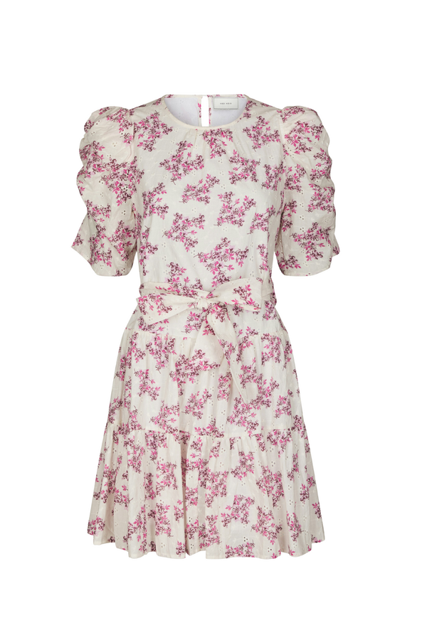 Annitas Starling Flower Dress - Fuschia
