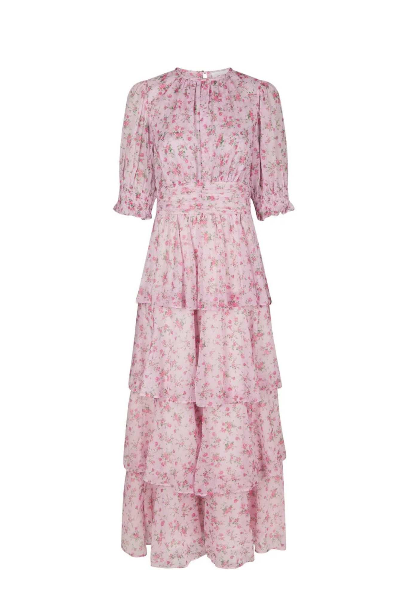 Sable Meadow Printed Dress - Light Pink