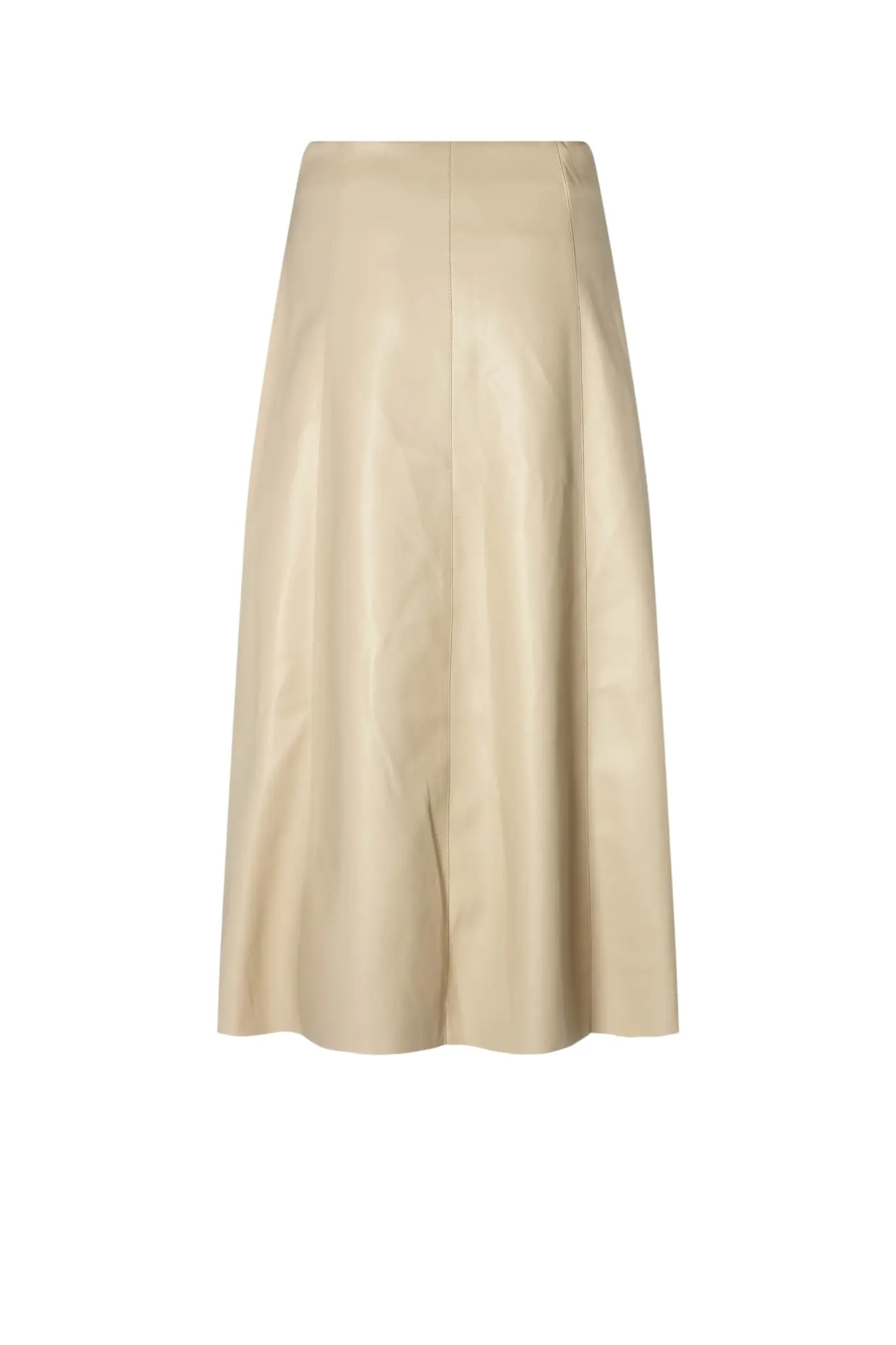 Aledra Vegan Skirt Long - Sand