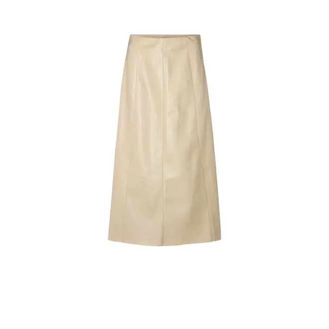 Aledra Vegan Skirt Long - Sand