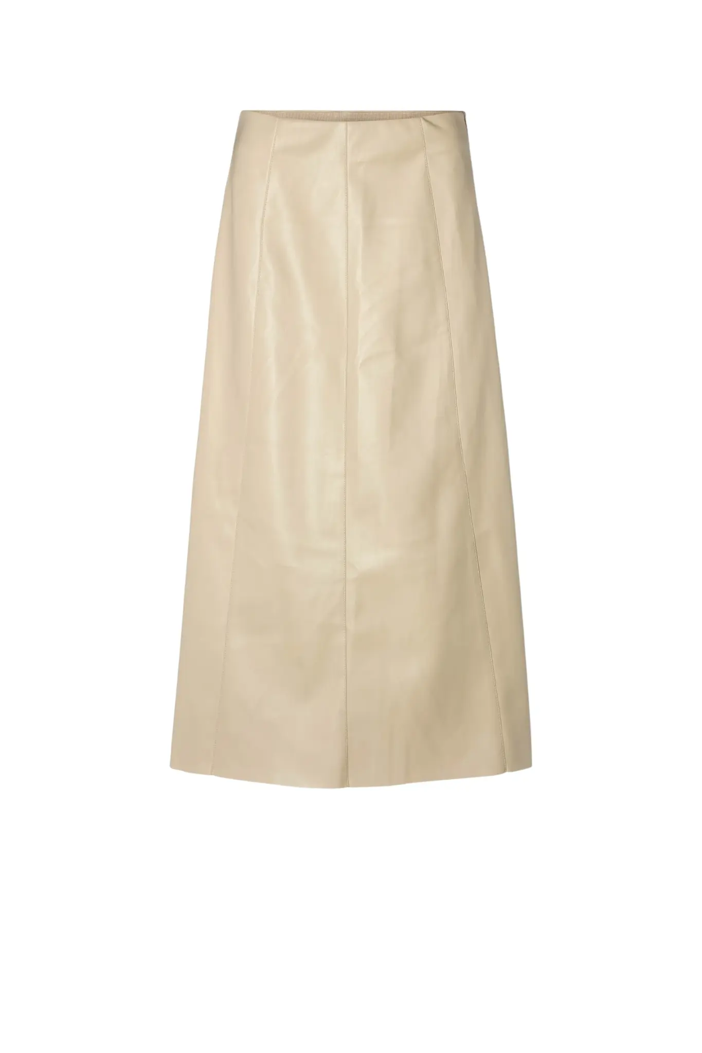 Aledra Vegan Skirt Long - Sand