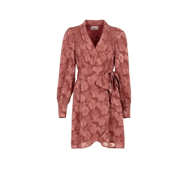 Dorothea Dress - Flow Jaquard Dusty Rose