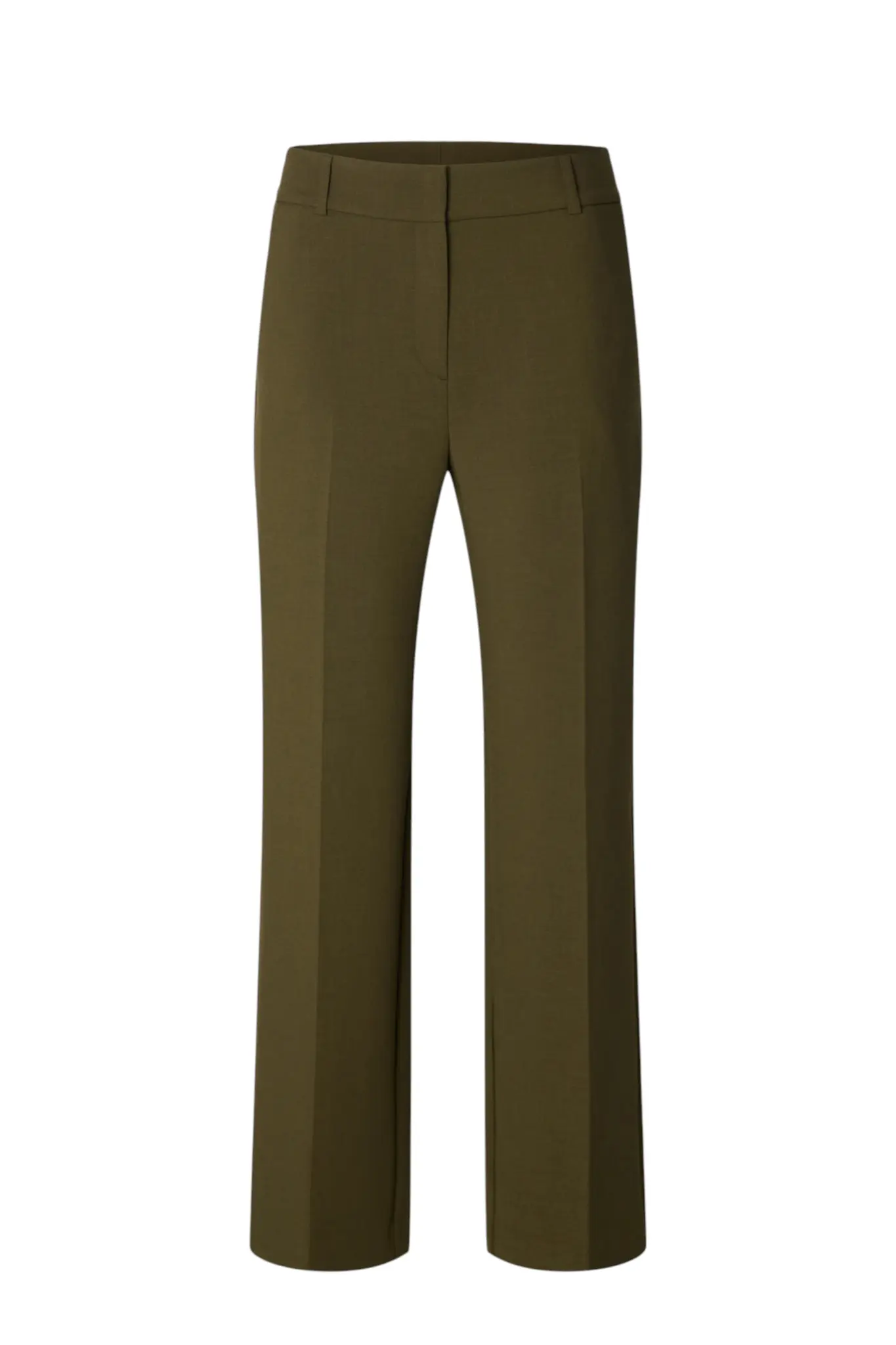 Rita MW Wide Pant Mel Noos - Fir Green Melange