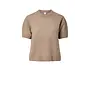 Johi SS Wool Blend Pullover S. Noos - Taupe Grey
