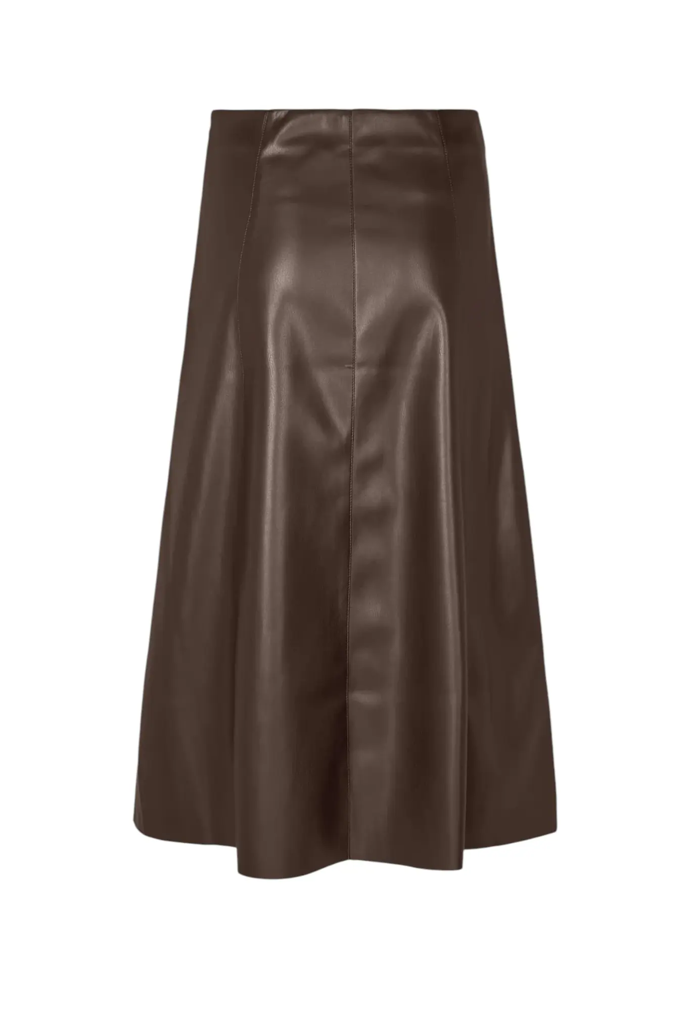 Aledra Vegan Skirt Long - Potting Soil