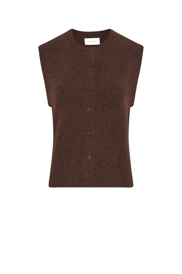 Bondie Hope Vest - Hot Fudge